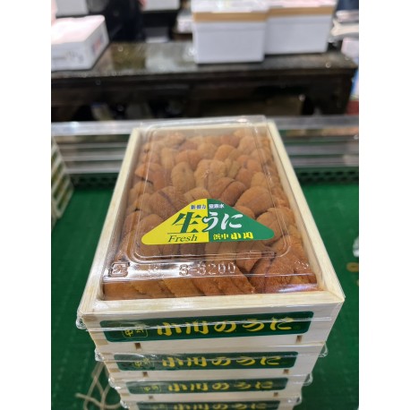 礼文島産白雲丹弁当箱 (銀)